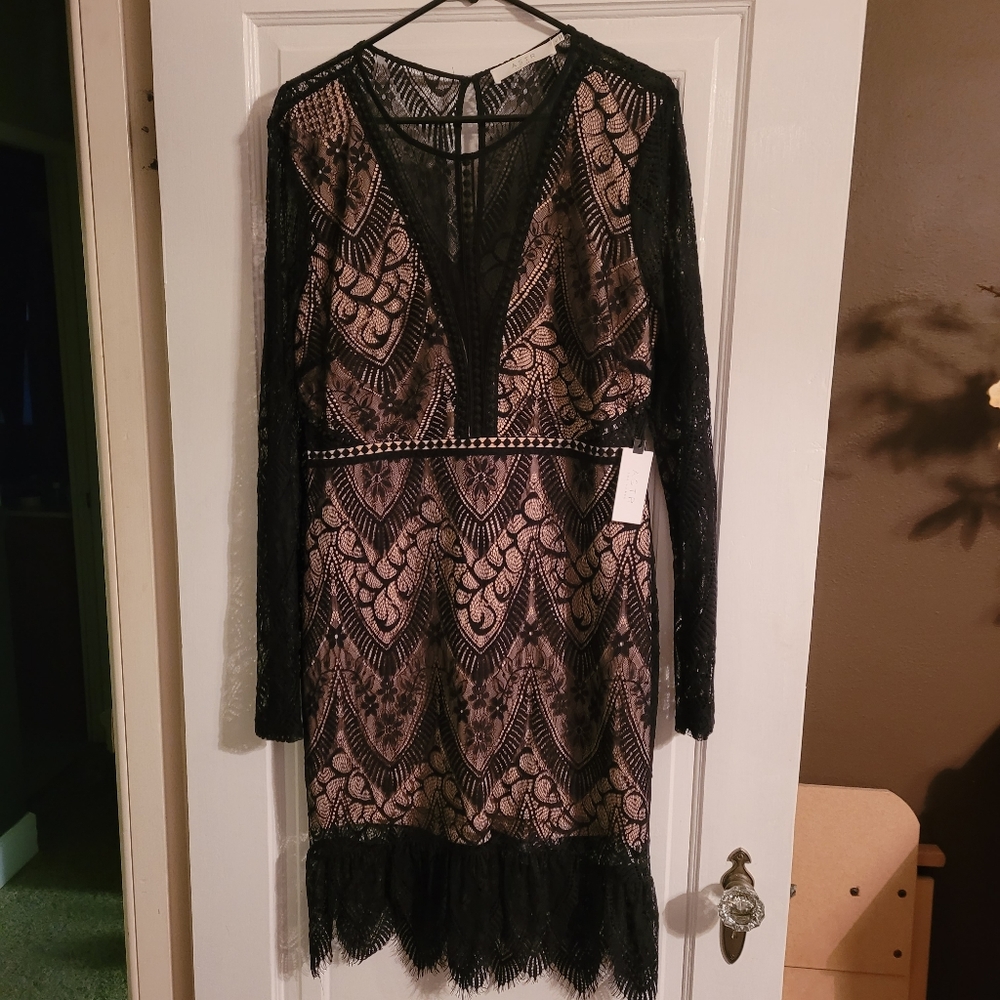 Black Lace Dress